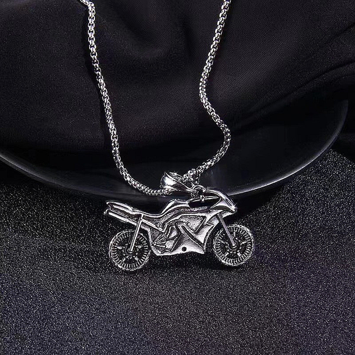 Halskette Motorrad Karma