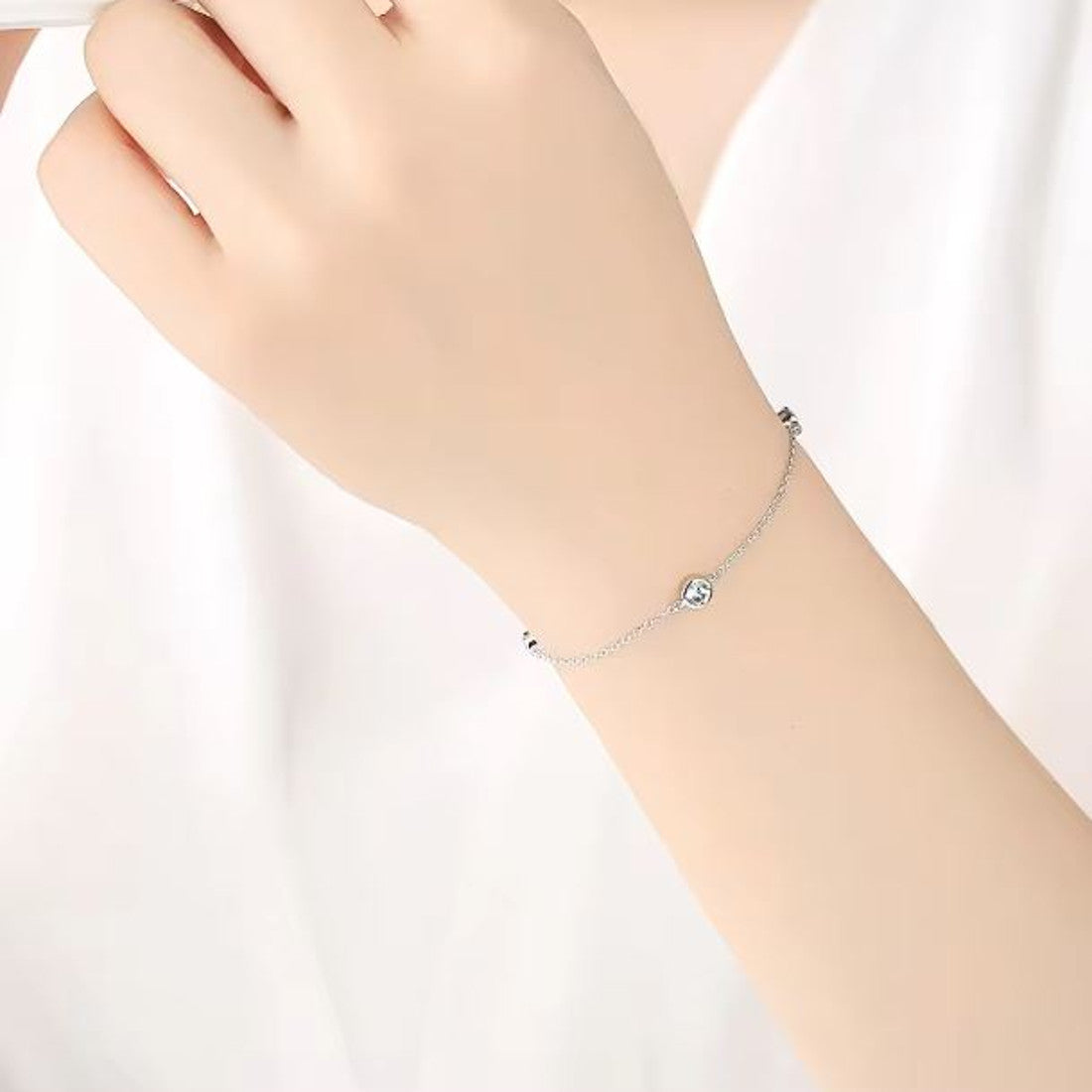 Damenarmband Silber 925 mit Zirkonia KARMA