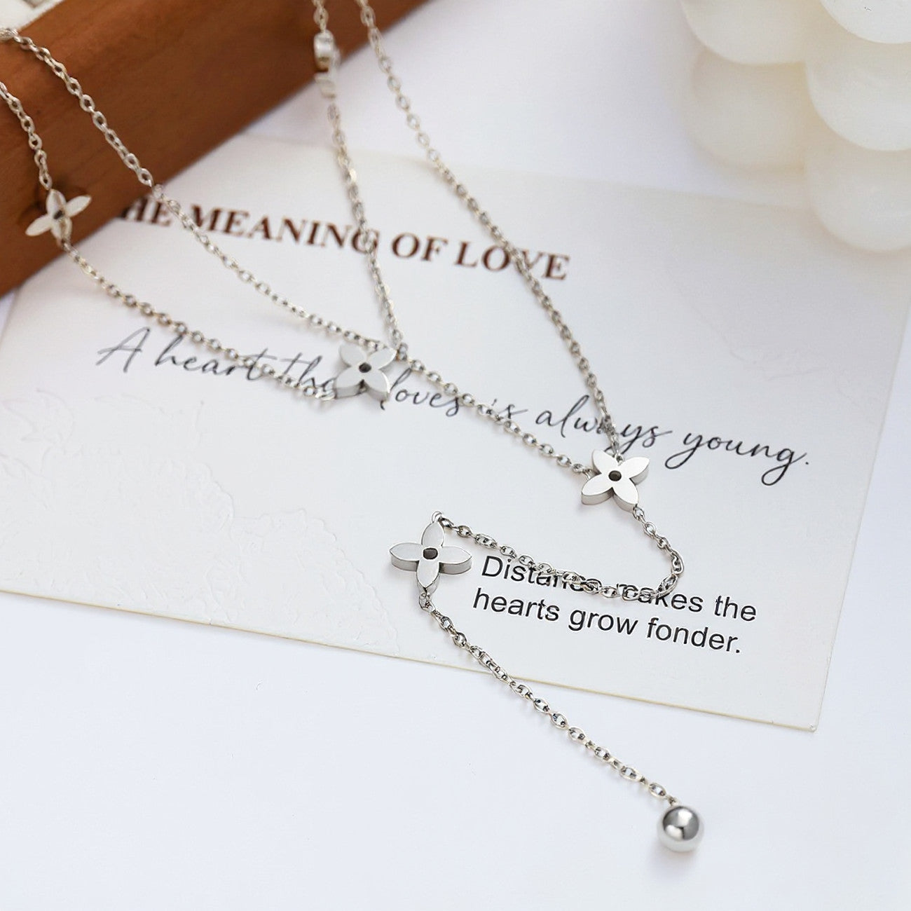 Layeringkette Sterne Silber oder Gold KARMA