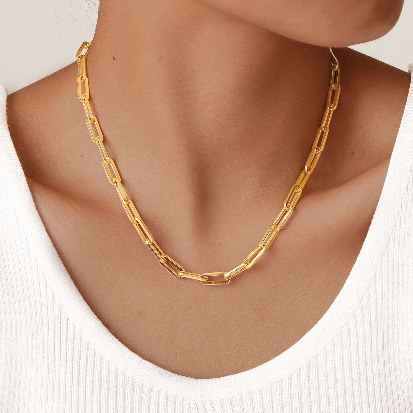 Halskette Gold Gliederkette KARMA