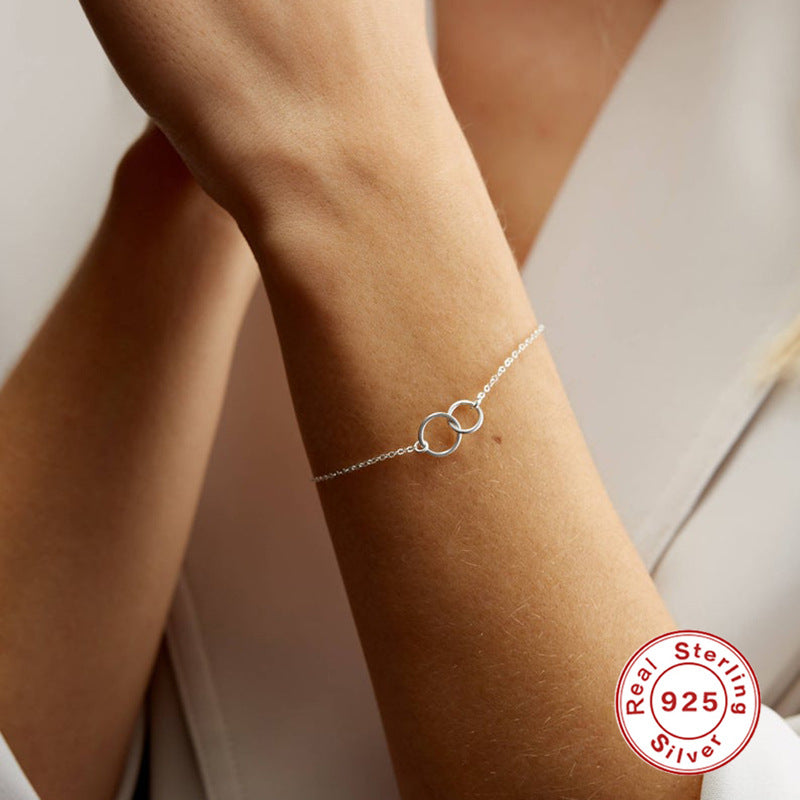 Damenarmband Silber 925 rhodiniert KARMA