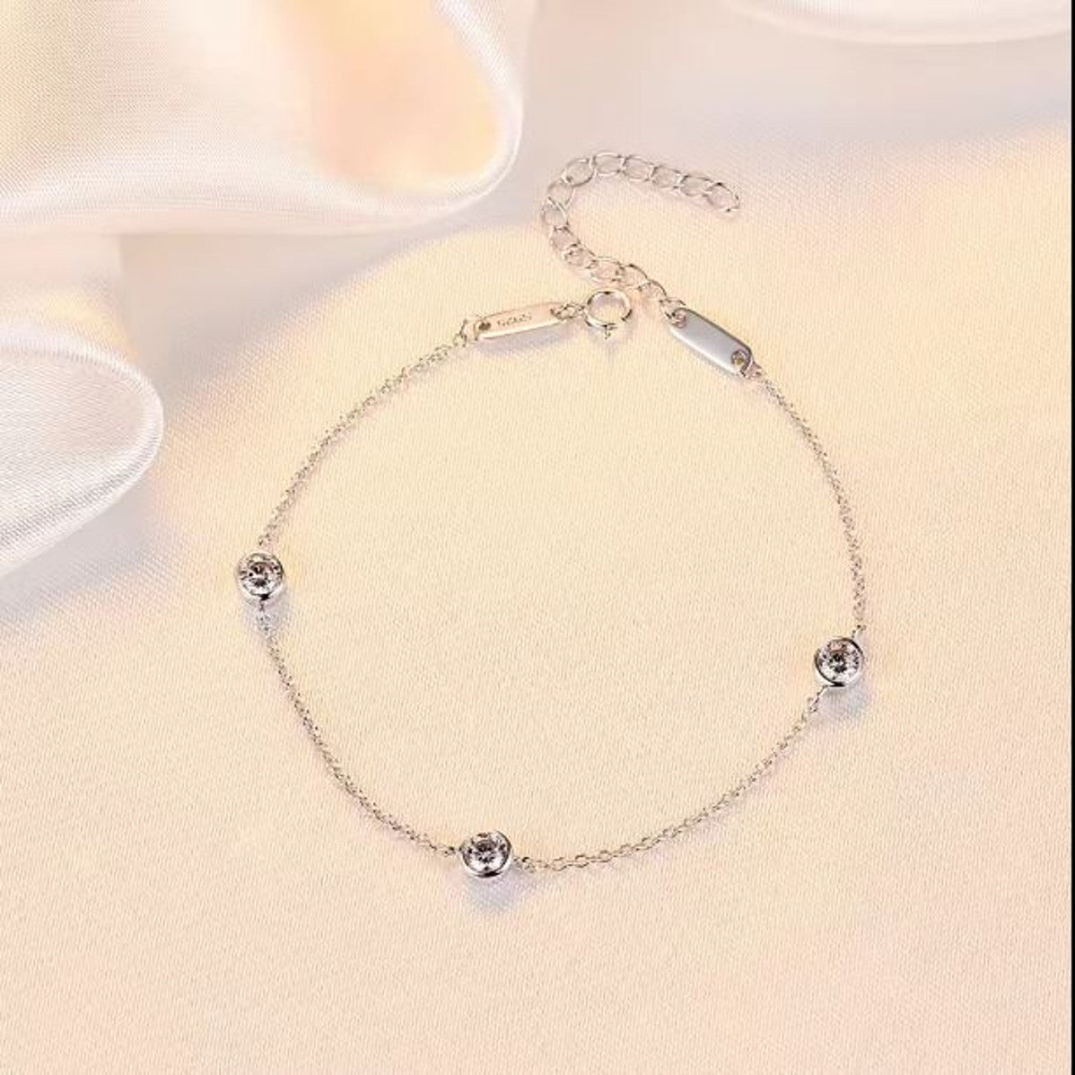 Damenarmband Silber 925 mit Zirkonia KARMA