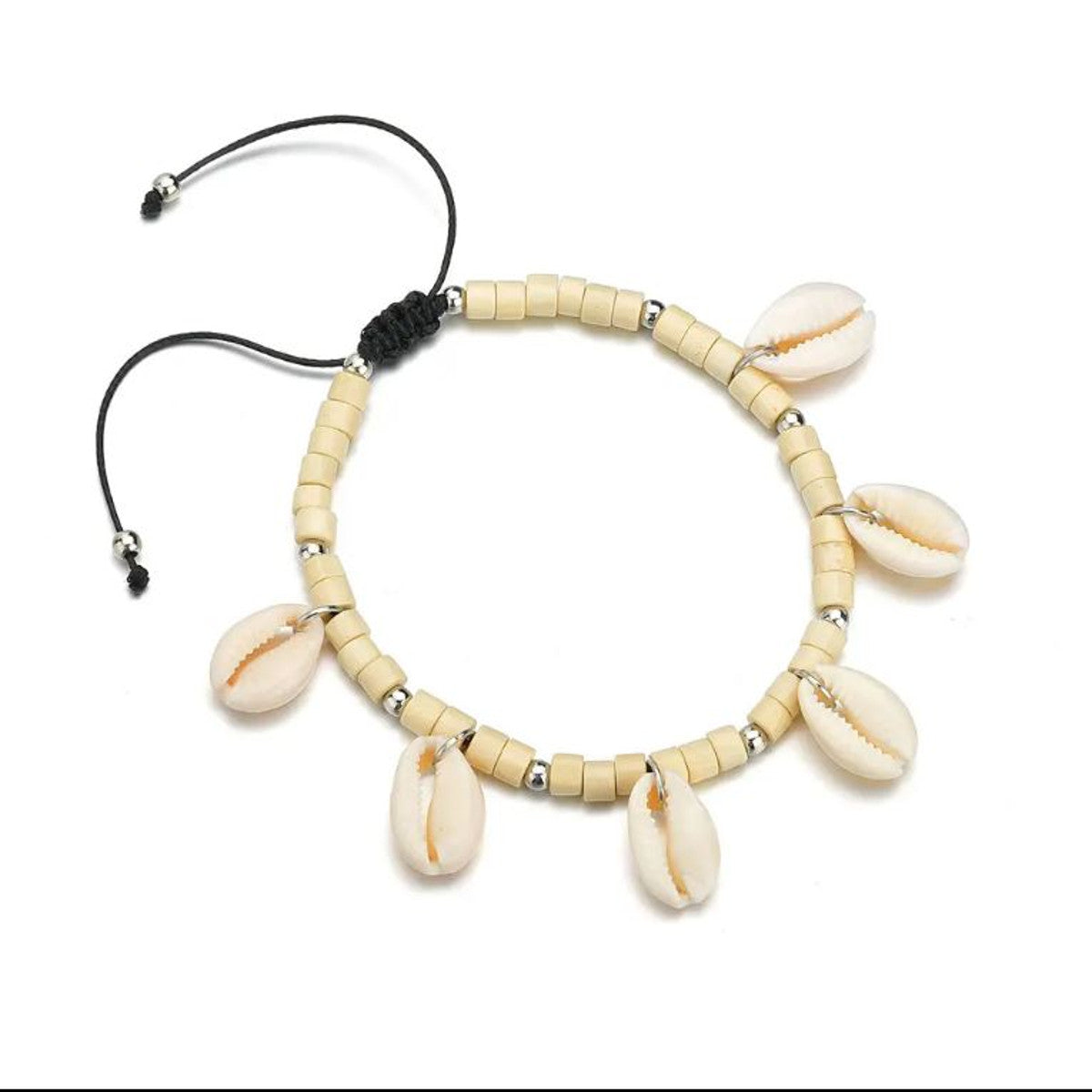 Fußkettchen Muscheln KARMA