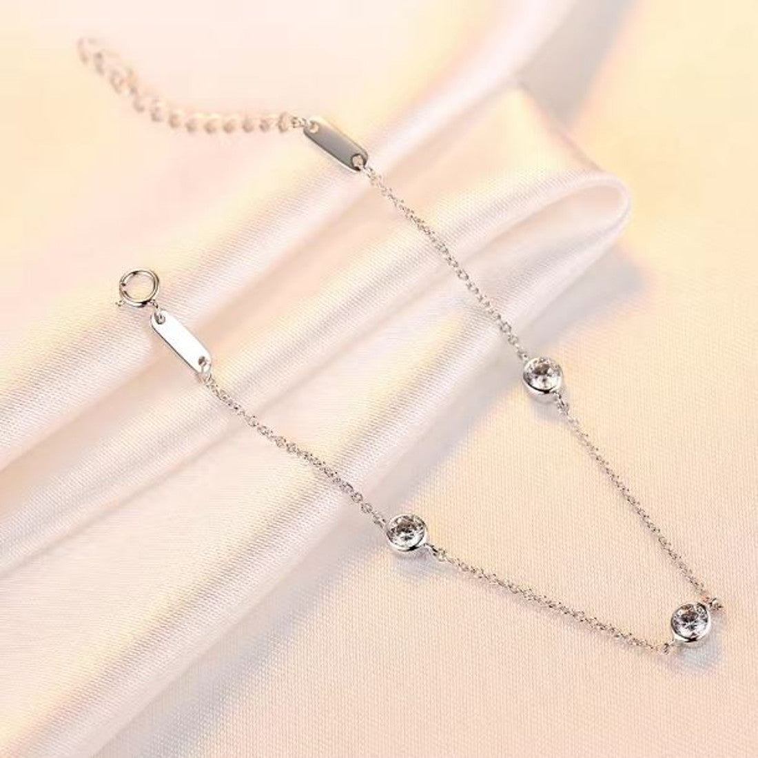 Damenarmband Silber 925 mit Zirkonia KARMA