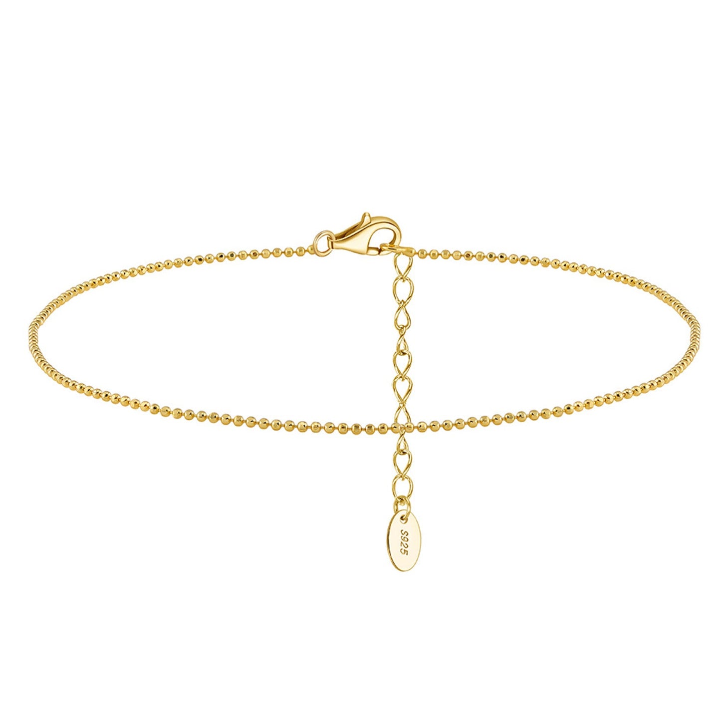 Fußkettchen Silber925 Gold oder Silber KARMA