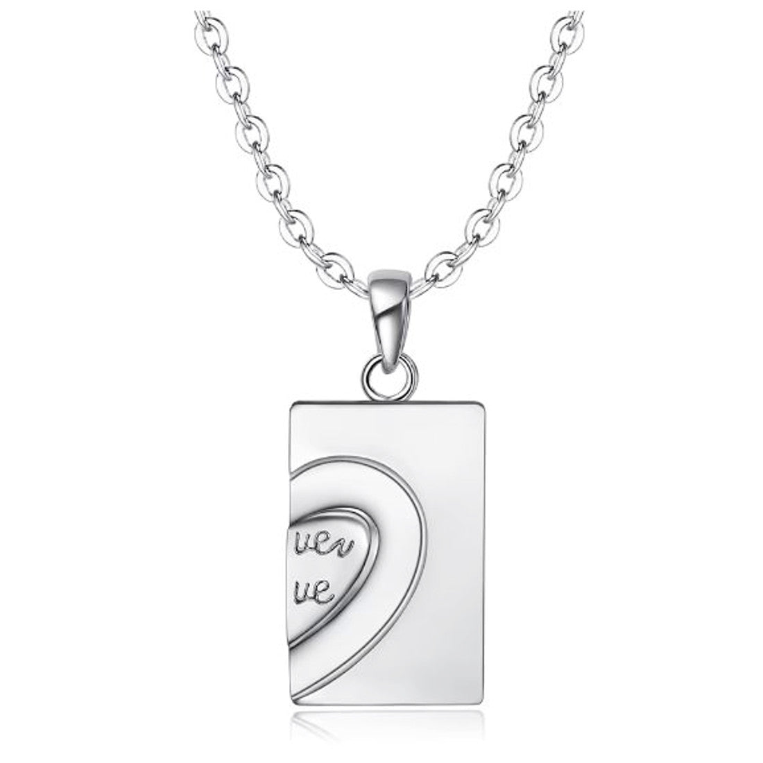 Partnerketten Herz silber KARMA
