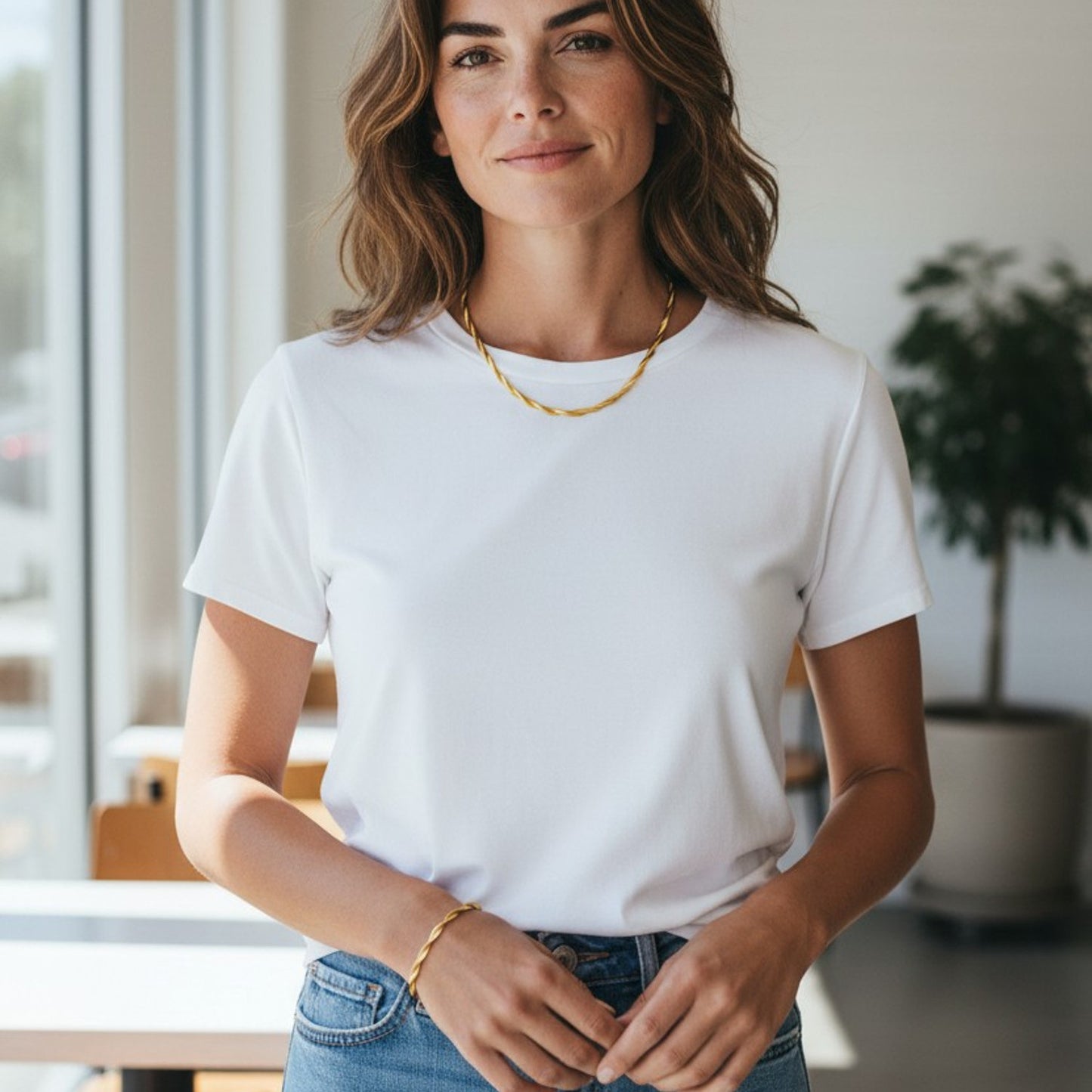 Damen Schmuckset gold Edelstahl vergoldet KARMA