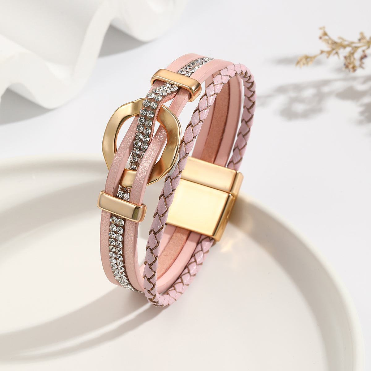 Wickelarmband verschiedene Farben KARMA