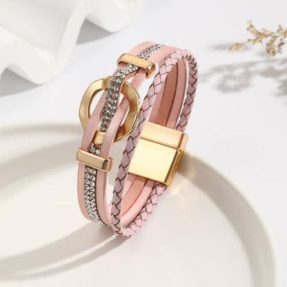 Wickelarmband verschiedene Farben KARMA