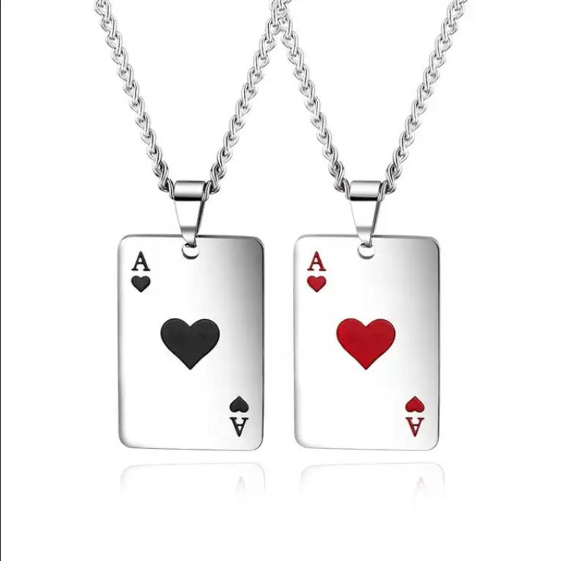 Partnerketten Set Cards Karma