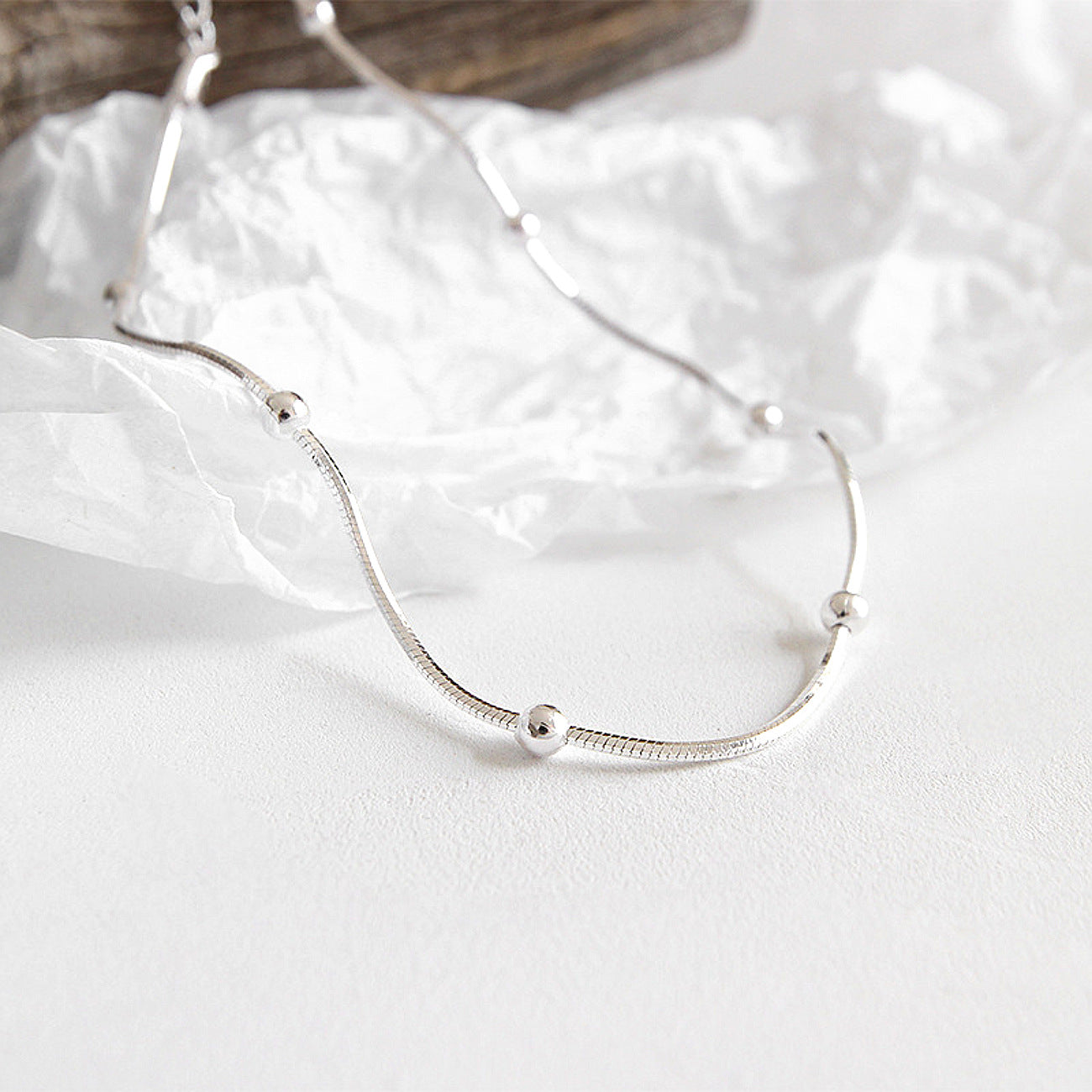 Fußkette Silber 925 KARMA