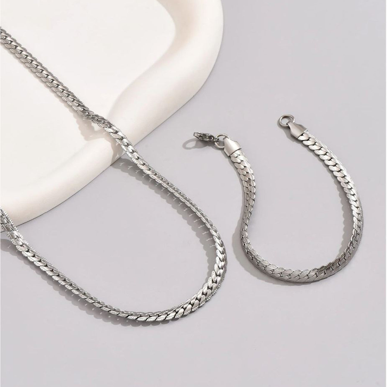 Schmuckset Herren Silber KARMA