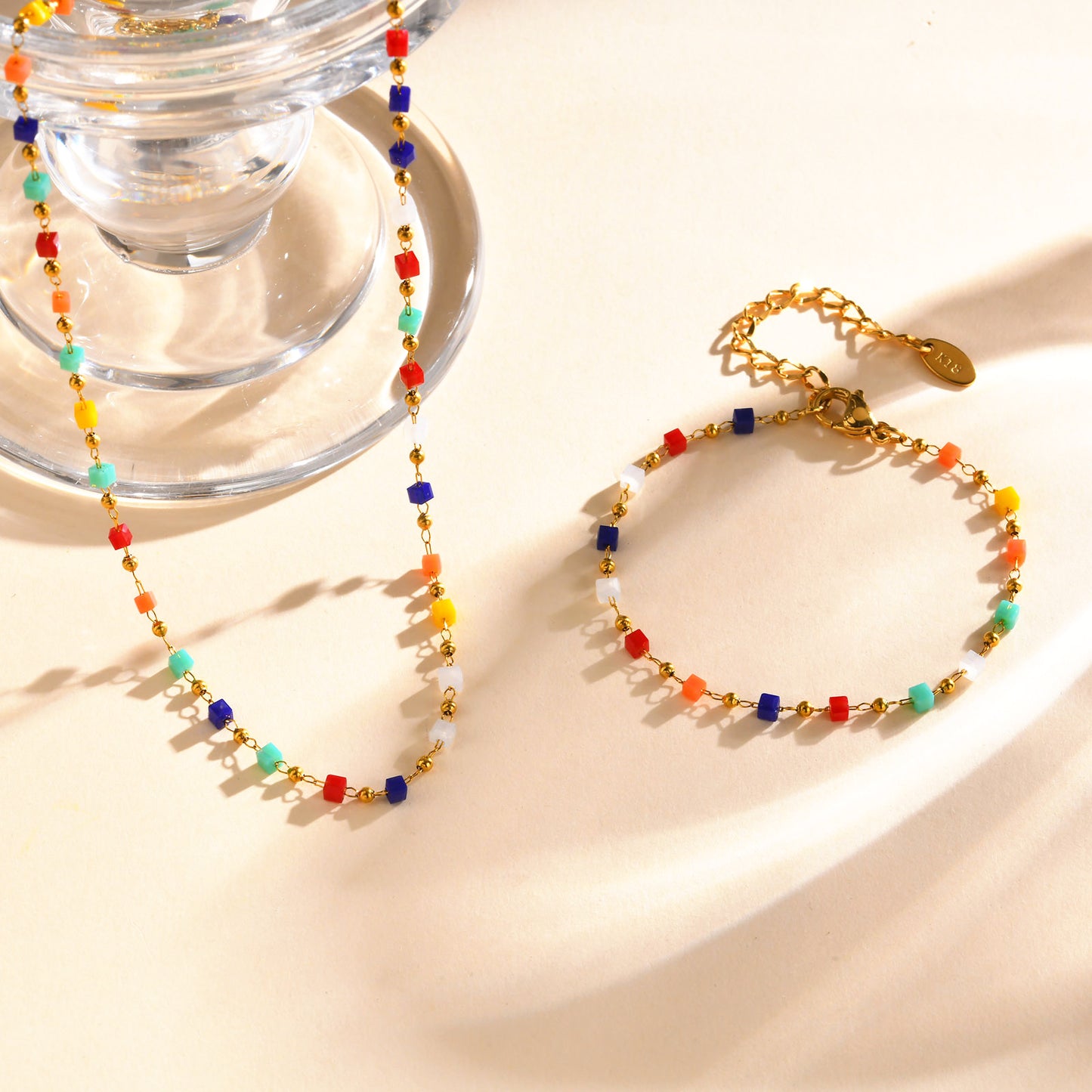 Schmuckset filigran bunt KARMA