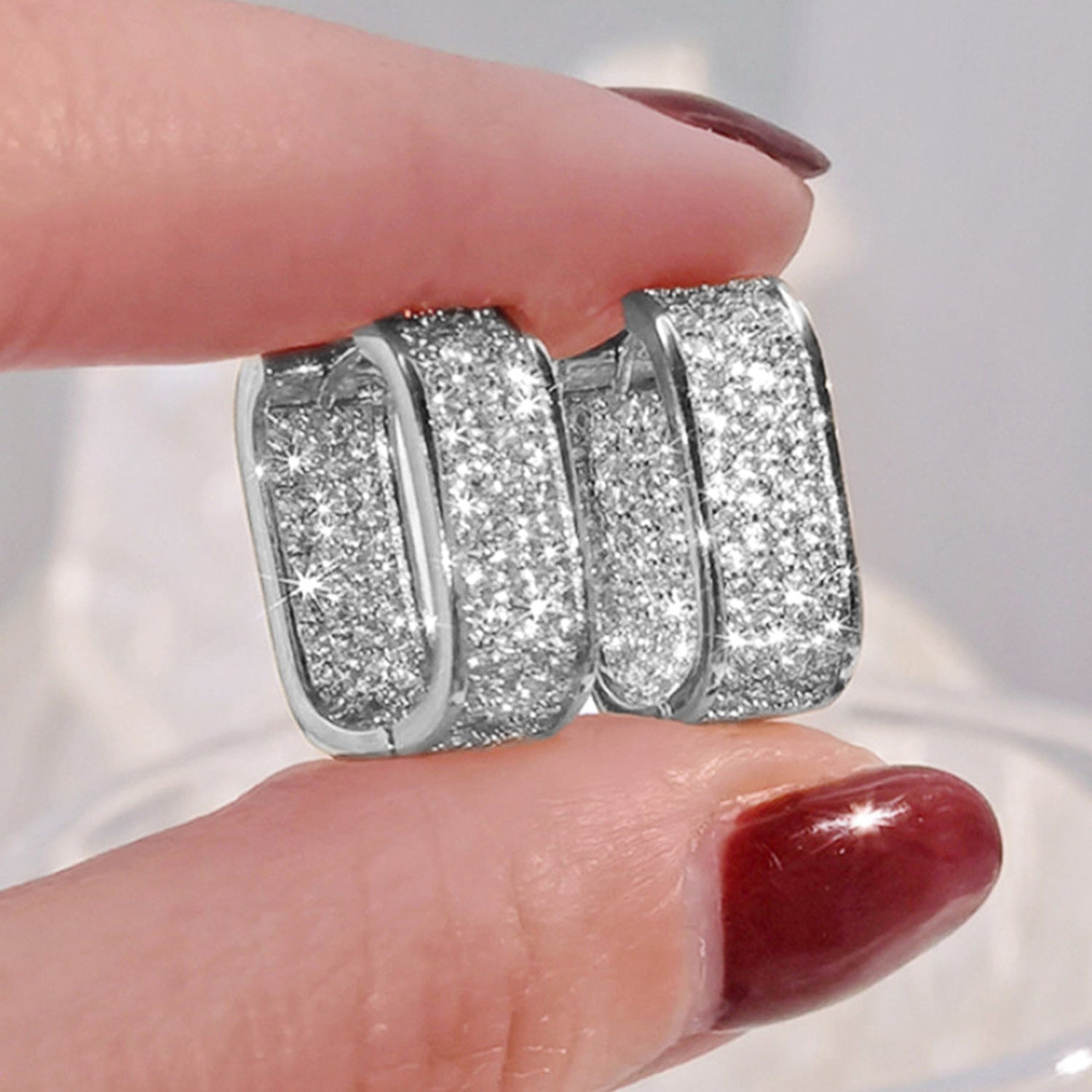 Creolen für Damen Silber KARMA