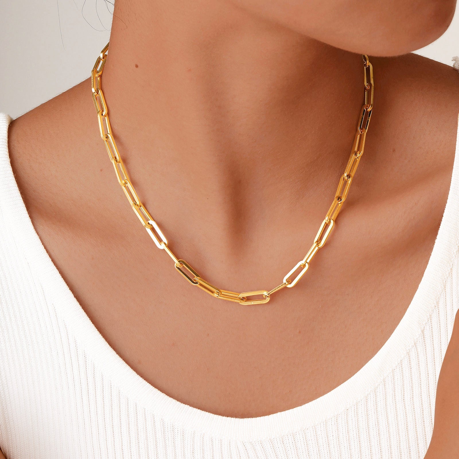 Halskette Gold Gliederkette KARMA