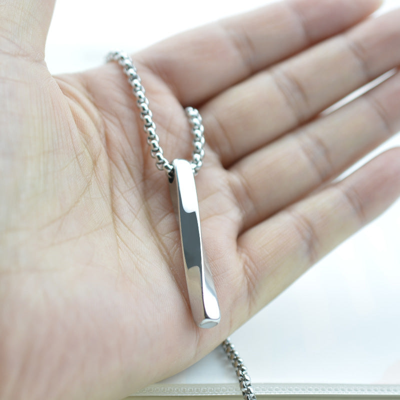 Halskette Silber mit Anhänger KARMA