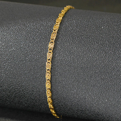 Damenarmband in Gold aus Edelstahl KARMA