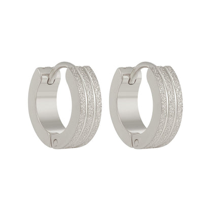 Creolen Edelstahl Gold oder Silber KARMA