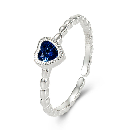 Damenring Heart Silber 925 Karma