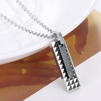 Partnerkette Silber Schwarz Gold Karma