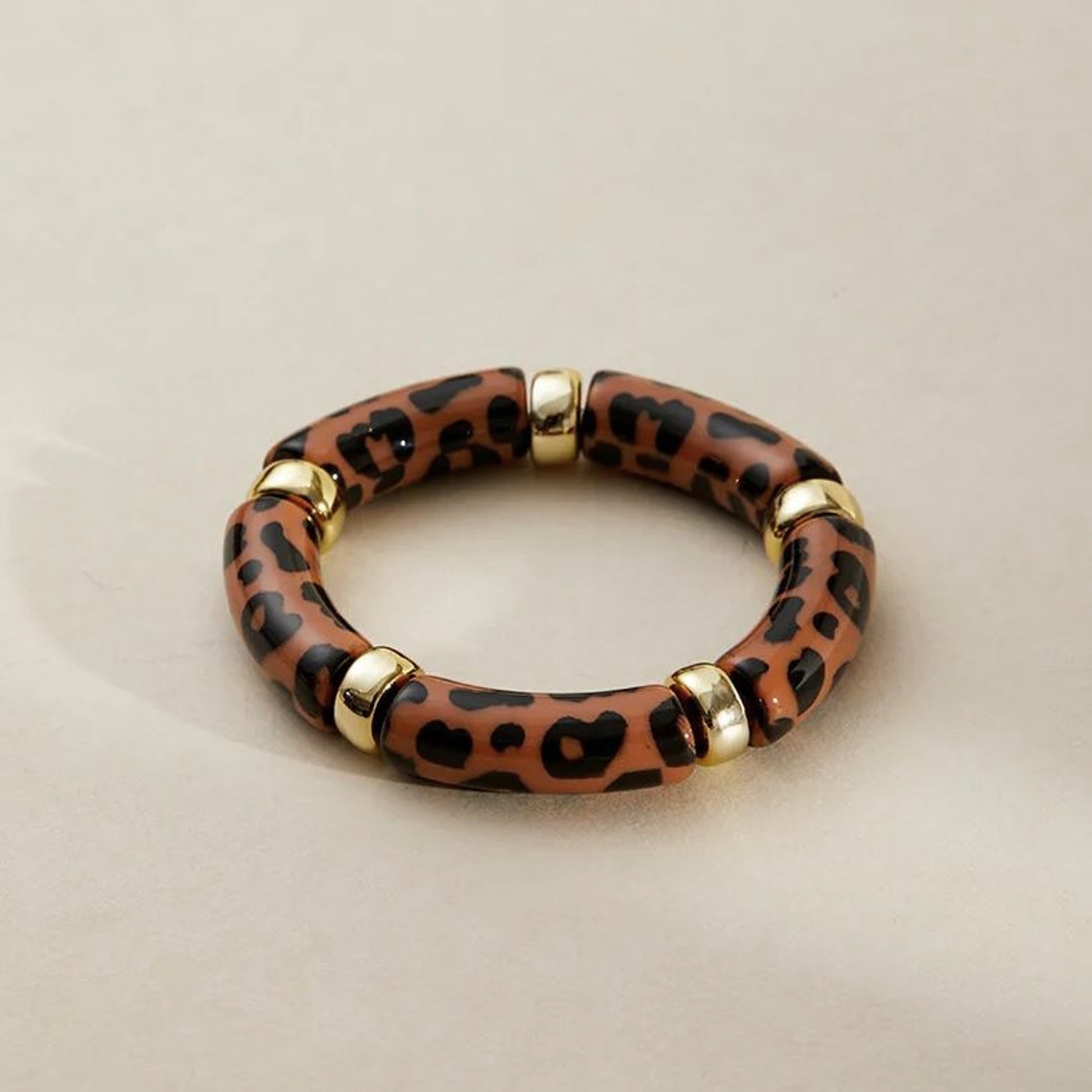 Armband Acryl Leo Bernstein vers. Farben modern dehnbar KARMA