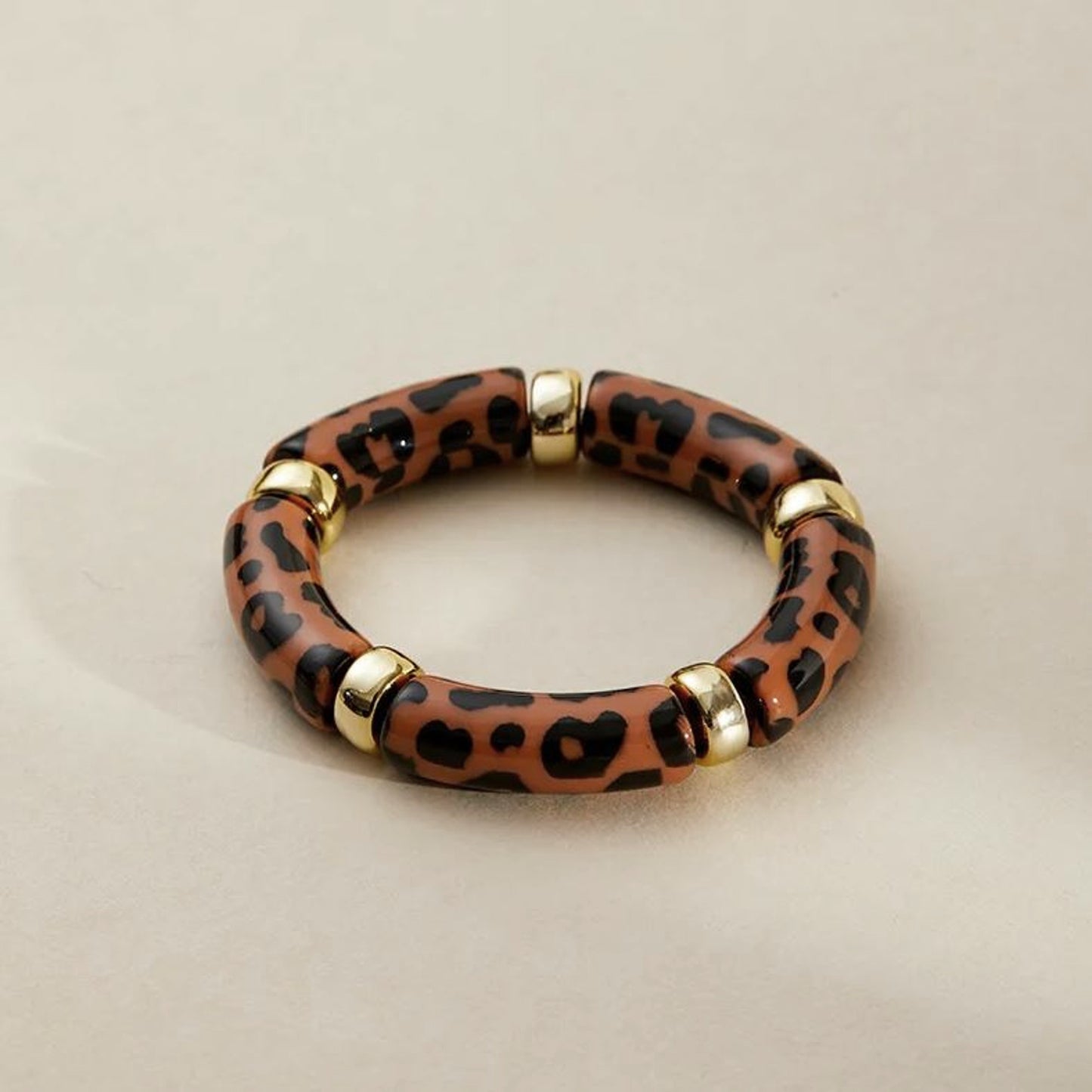 Armband Acryl Leo Bernstein vers. Farben modern dehnbar KARMA