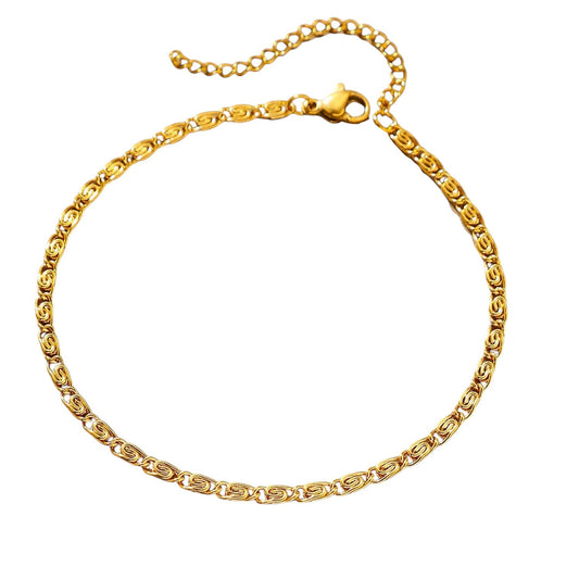 Damenarmband in Gold aus Edelstahl KARMA