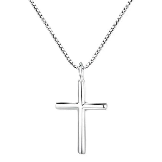 Damenkette mir Kreuzanhänger Silber 925 KARMA