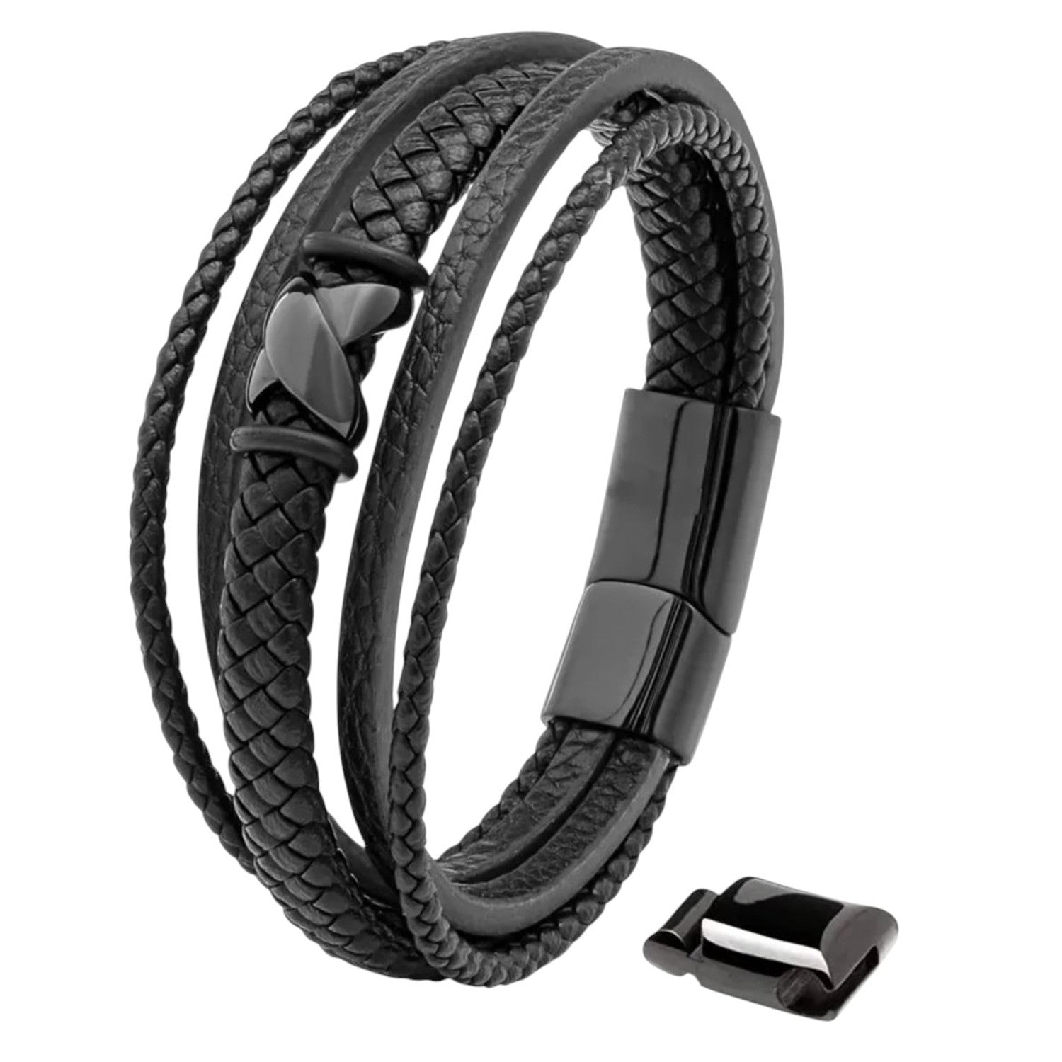 Herrenarmband Schwarz verschiedene Ausführungen KARMA