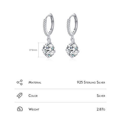Damenohrringe Zirkon Silber925 Ohrringe Damen KARMA