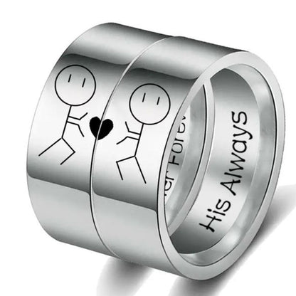Partnerketten Ringe silber KARMA
