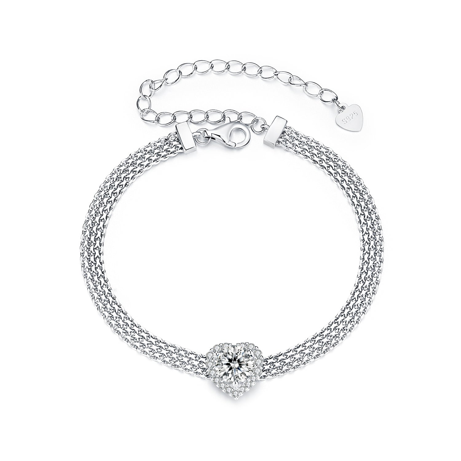Armband Moissanite Silber925 KARMA