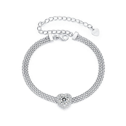 Armband Moissanite Silber925 KARMA