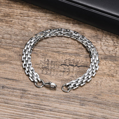 Armband Herren Edelstahl KARMA