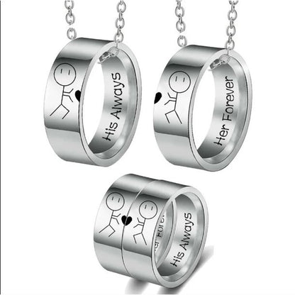 Partnerketten Ringe silber KARMA