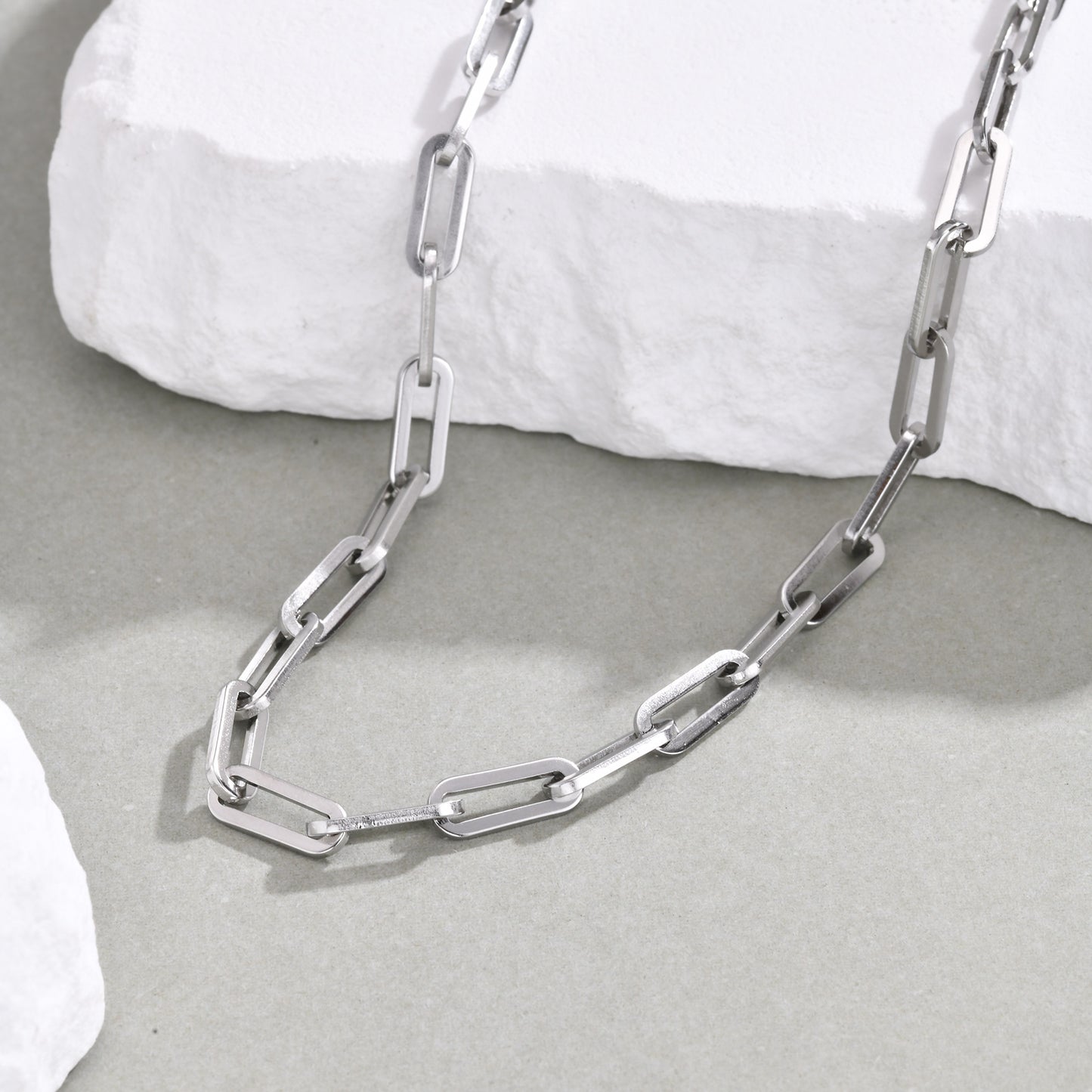 Halskette Silber Gliederkette KARMA