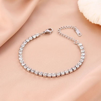 Tennisarmband Kristalle KARMA