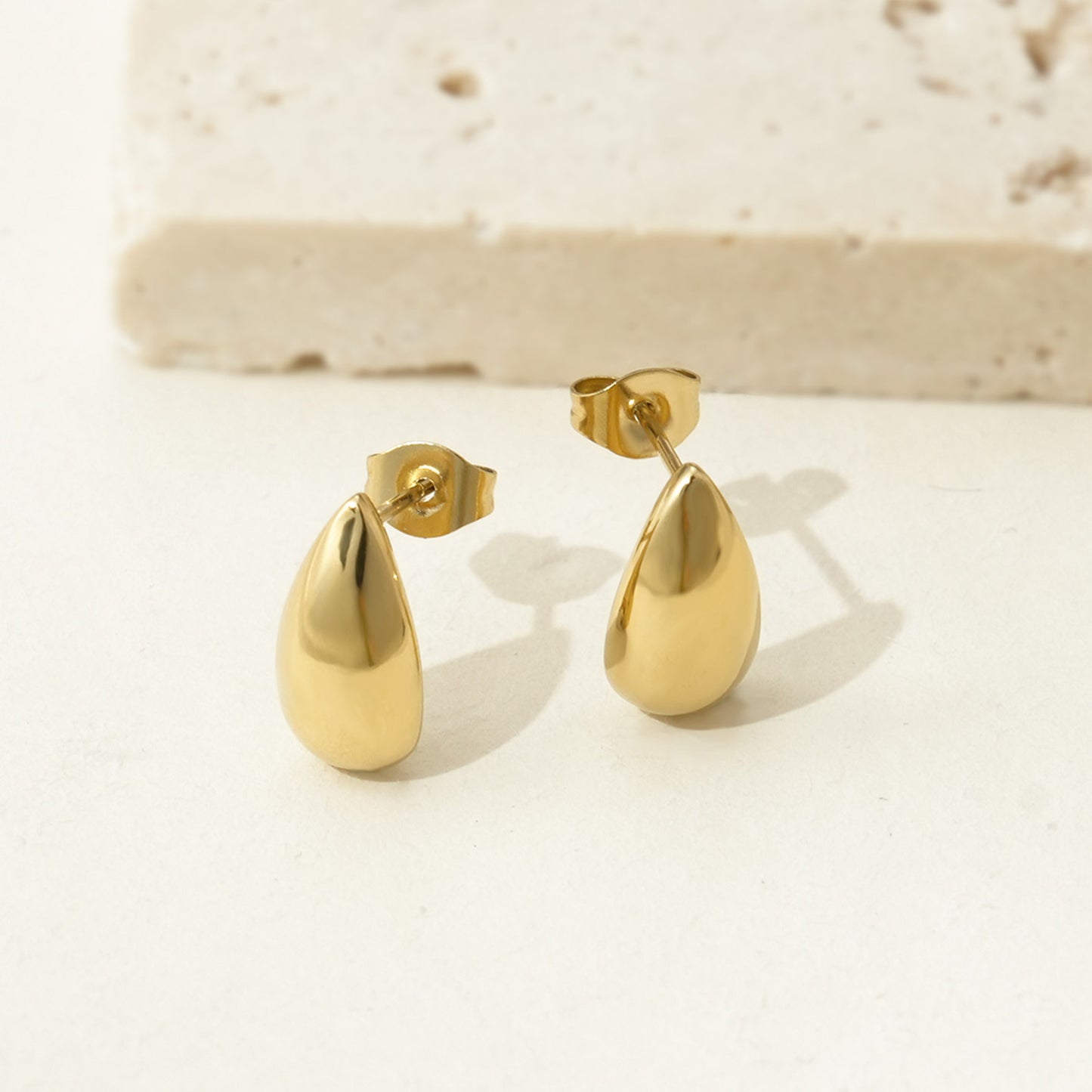 Schmuckset Ohrringe und Halskette Gold KARMA