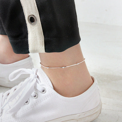 Fußkette Silber 925 KARMA
