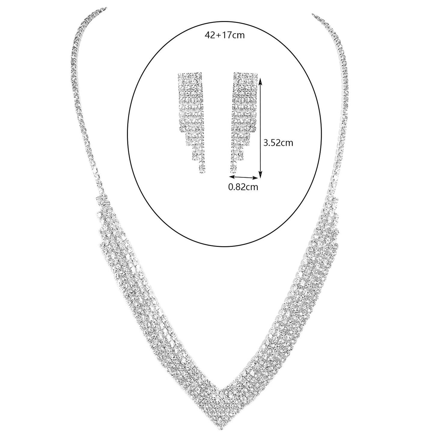 Schmuckset Kristalle KARMA