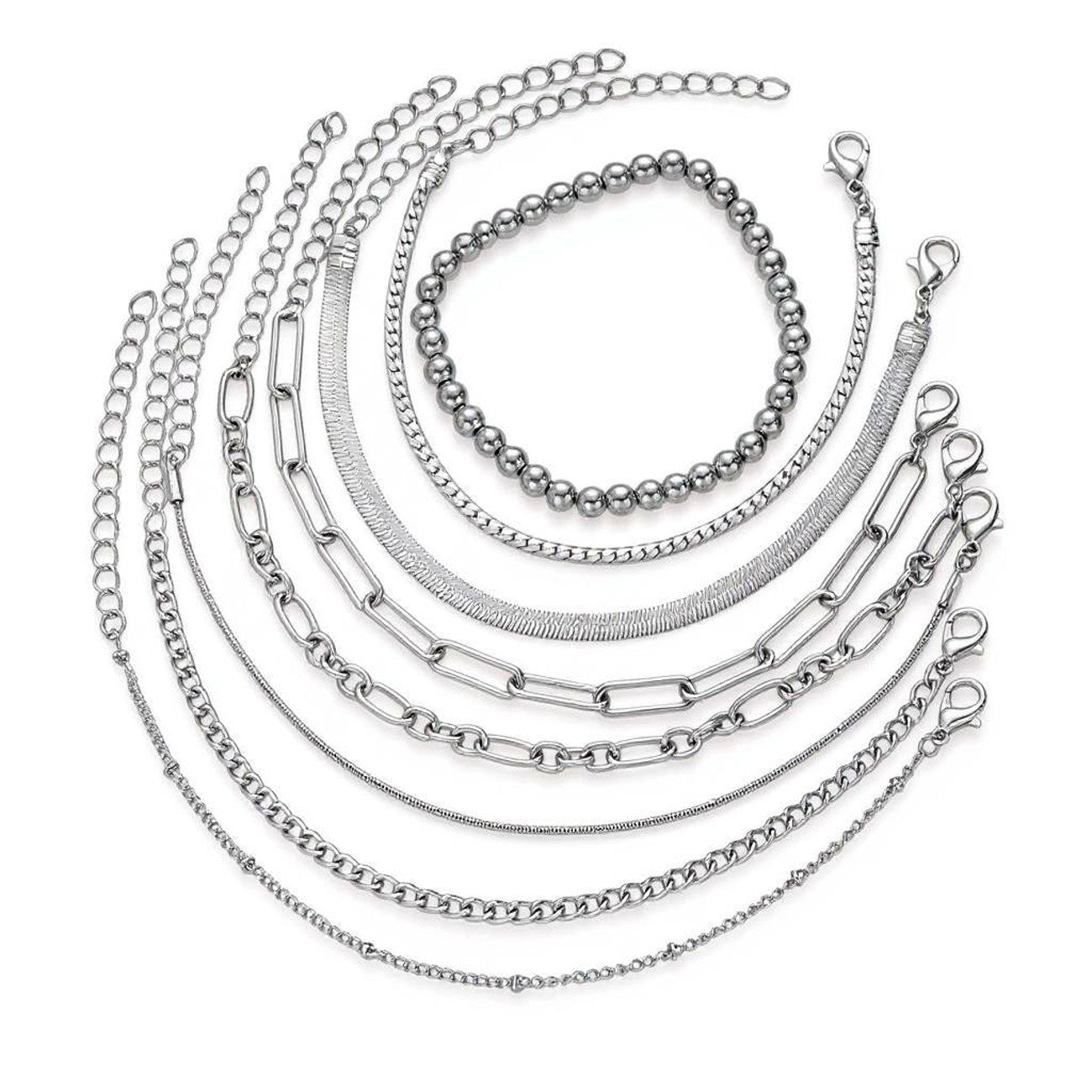 Schmuckset Armbandset Gold oder Silber KARMA