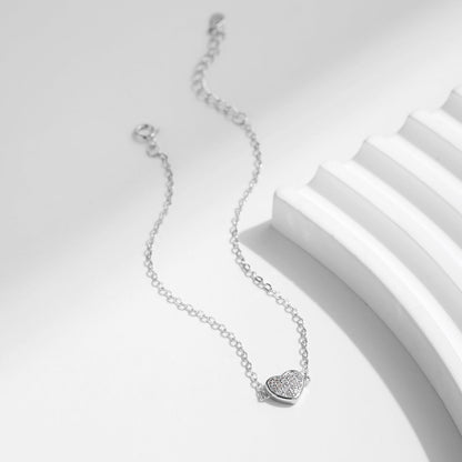 Damenarmband Silber 925 mit Herz KARMA