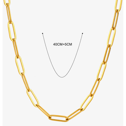 Gliederkette Damen Gold aus Edelstahl KARMA