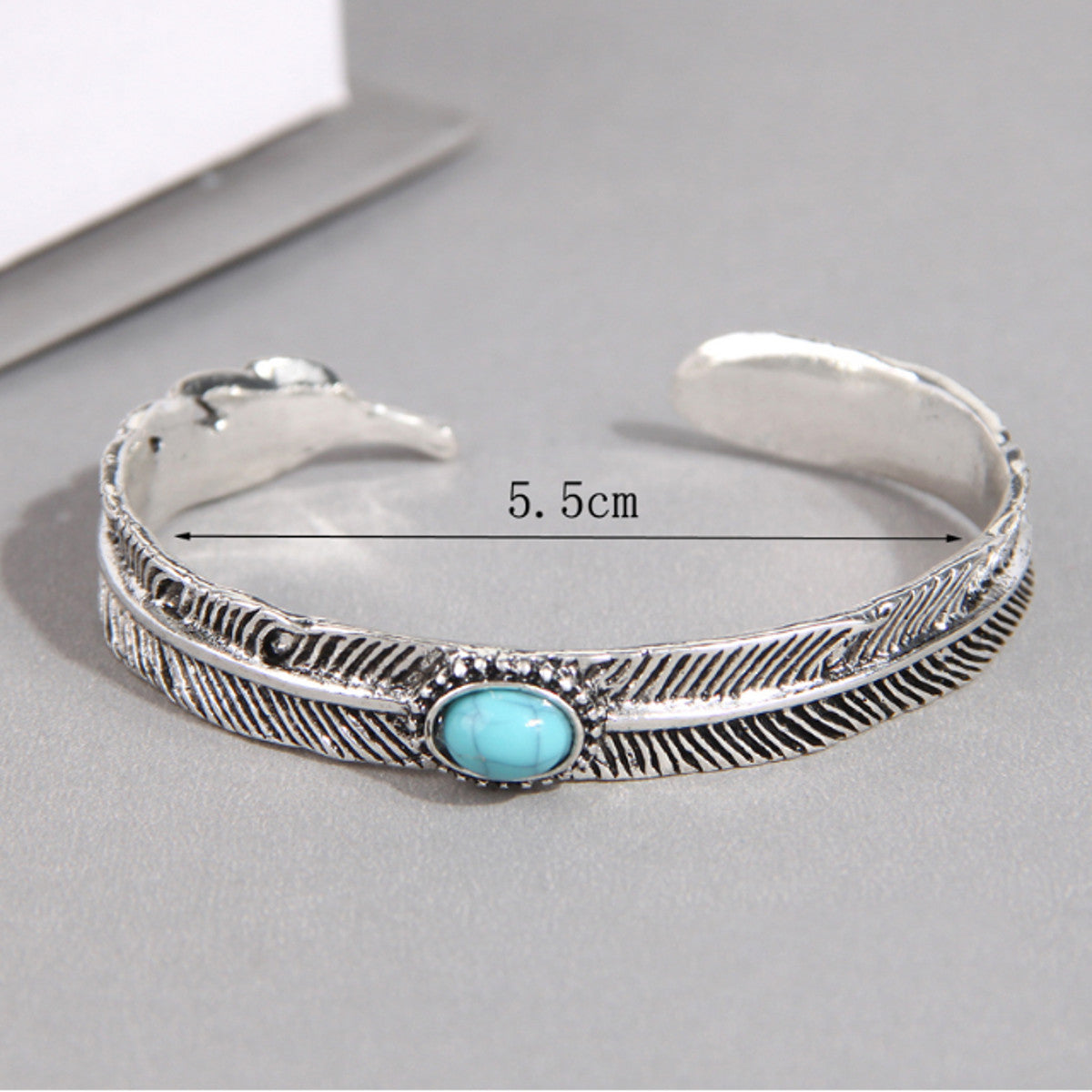 Damen Armreif Altsiler Boho Stil KARMA