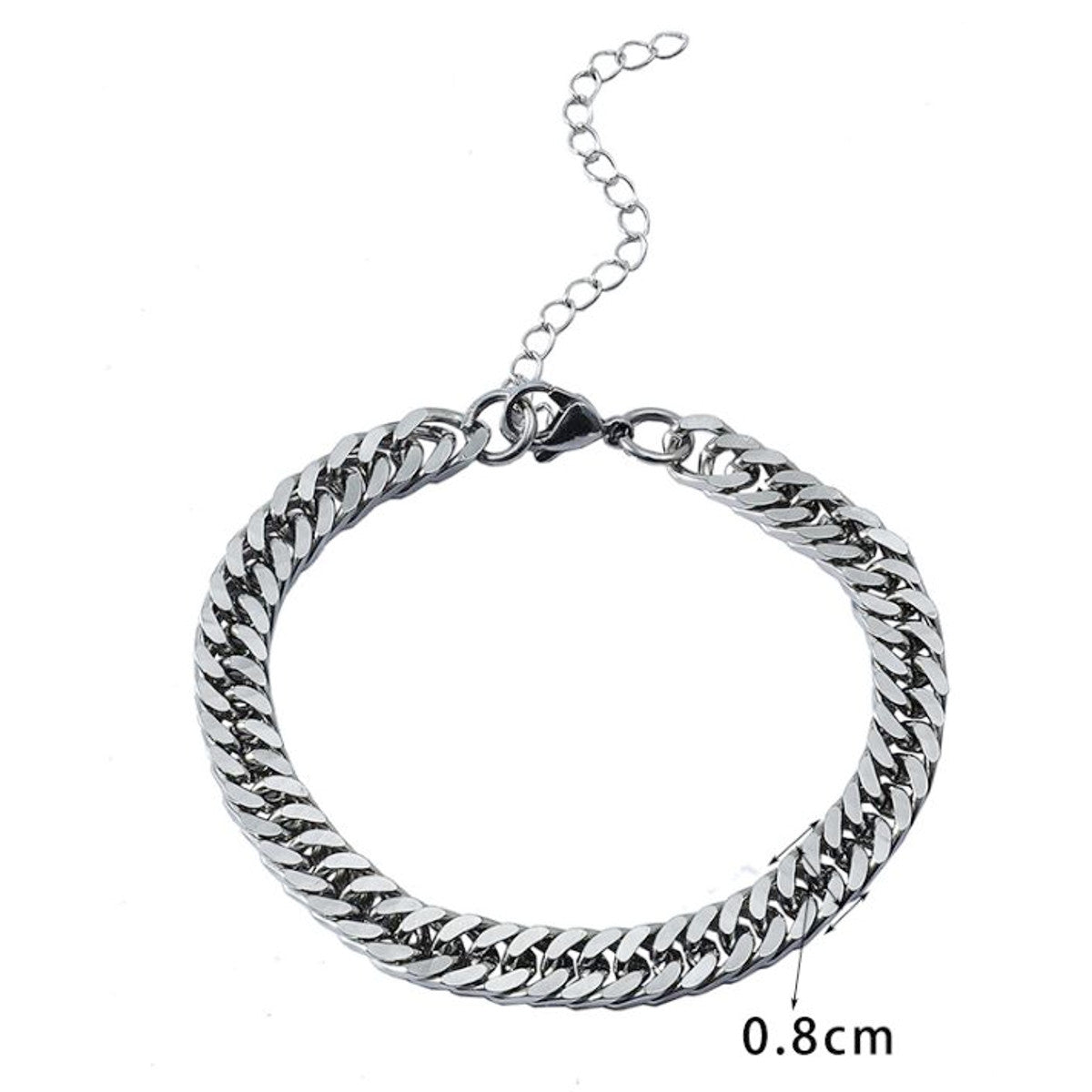 Schmuckset Herren Panzerkette und Armband KARMA