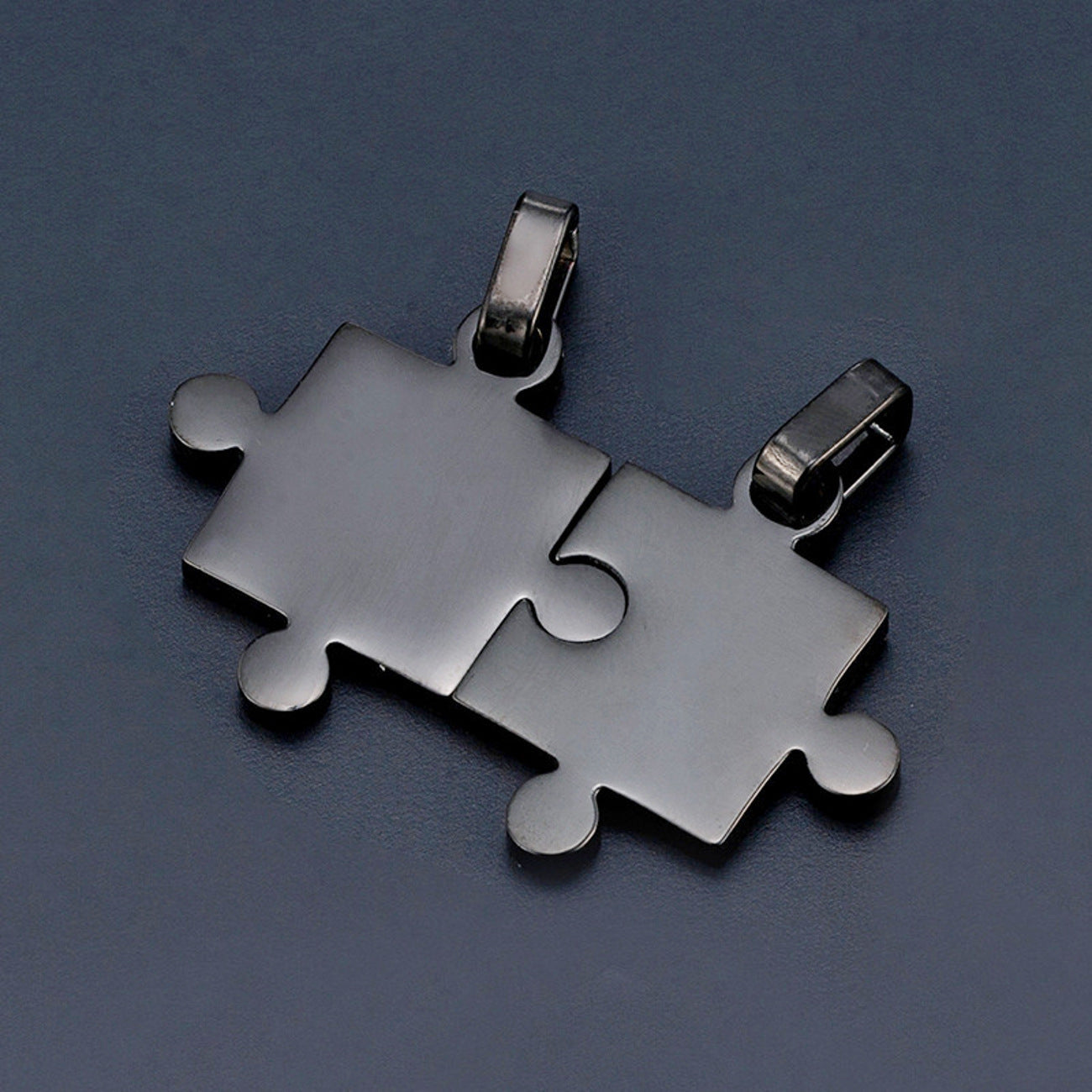 Partnerkette Puzzle Schwarz KARMA
