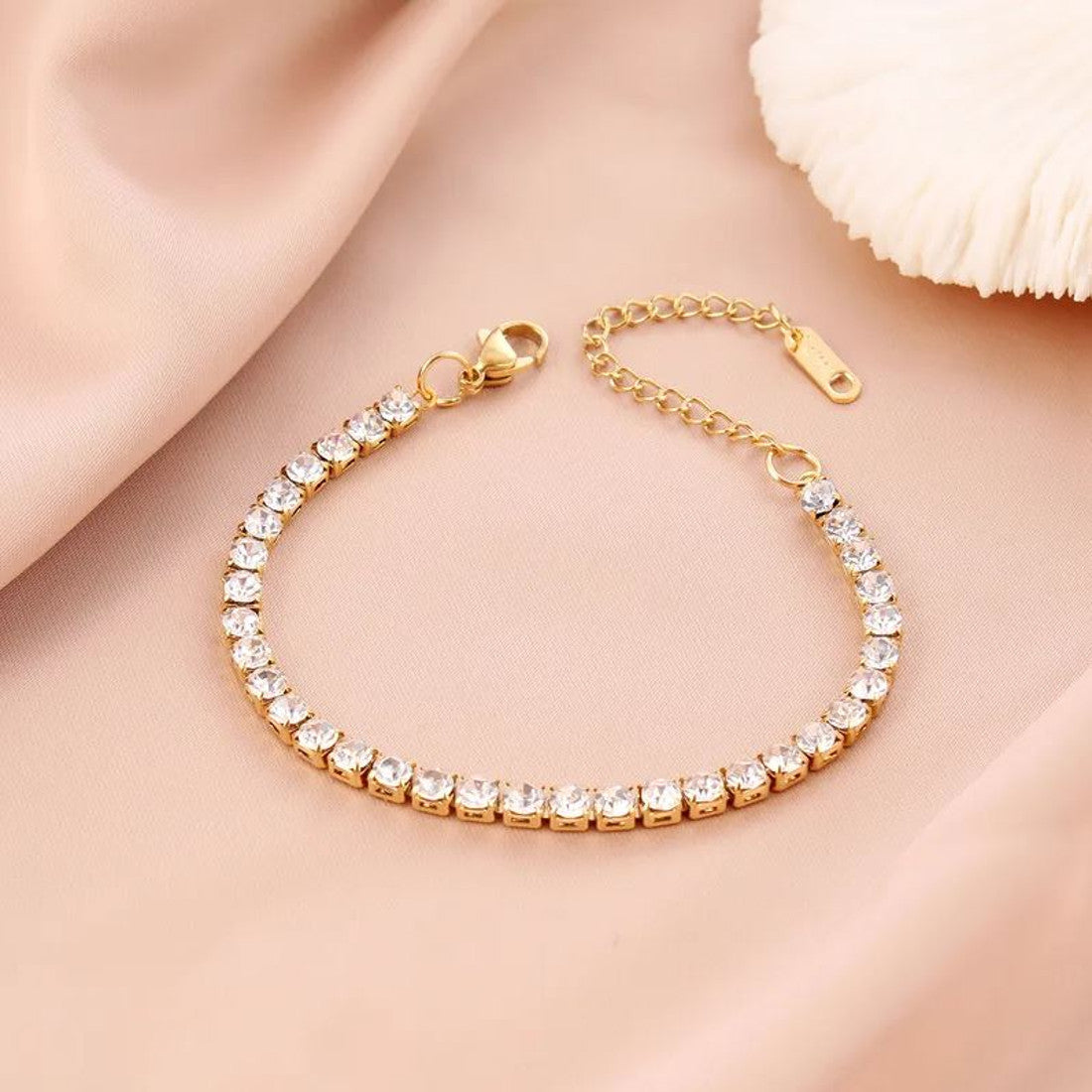 Tennisarmband Kristalle KARMA