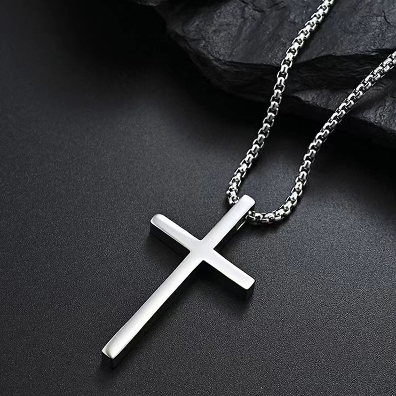 Halskette Kreuz Silber KARMA