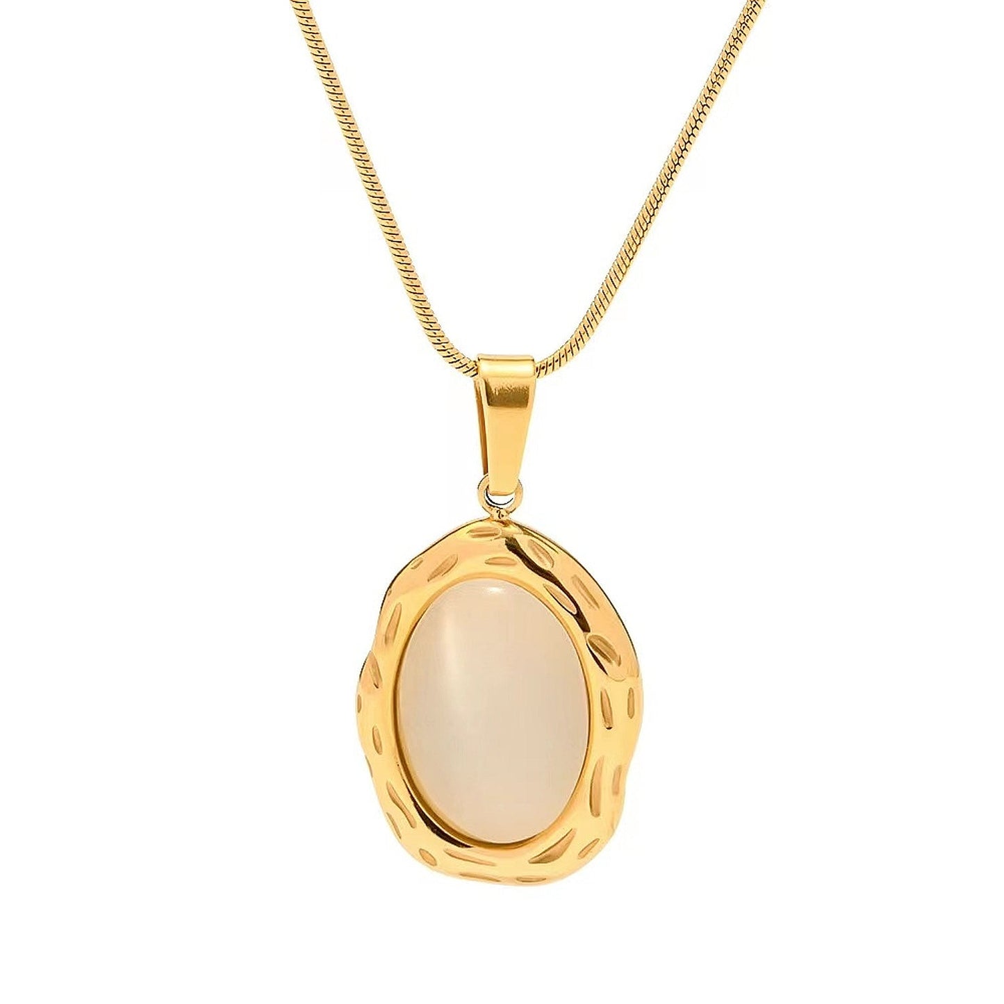 Halskette Gold  mit Medaillon KARMA