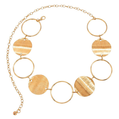 Hüftgürtel Gold 120 cm Gürtel Silber Festival Accessoire KARMA